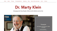 Desktop Screenshot of martyklein.com